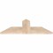 Ekena Millwork Portland Smooth Timber Gable Bracket, Douglas Fir, 36"W x 13"H x 1 1/2"D x 5 1/2"F, 9/12 Pitch GBW036X13X0206POR00SDF - alternate 4